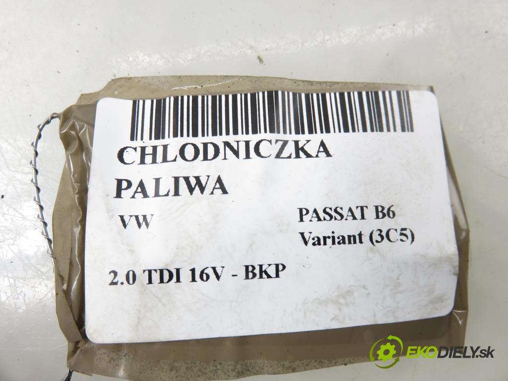 VW PASSAT B6 Variant (3C5) KOMBI 2006 103,00 2.0 TDI 16V - BKP 1968,00 Chladič paliva 3C0203491E