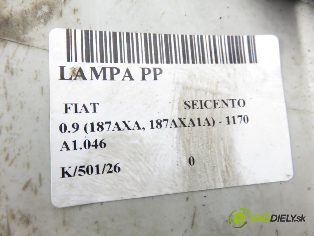 FIAT SEICENTO / 600 (187_) HB 1999 29,00 0.9 39 - 1170 A1.046 899,00 Svetlo PP