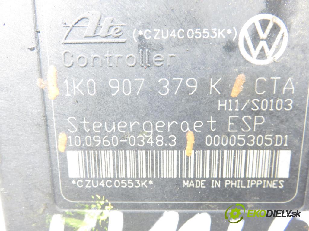 AUDI A3 (8P1) HB 2003 77,00 1.9 TDI PD 105 - BKC 1896,00 Pumpa ABS 1K0907379K ; 10096003483 (Pumpa ABS)