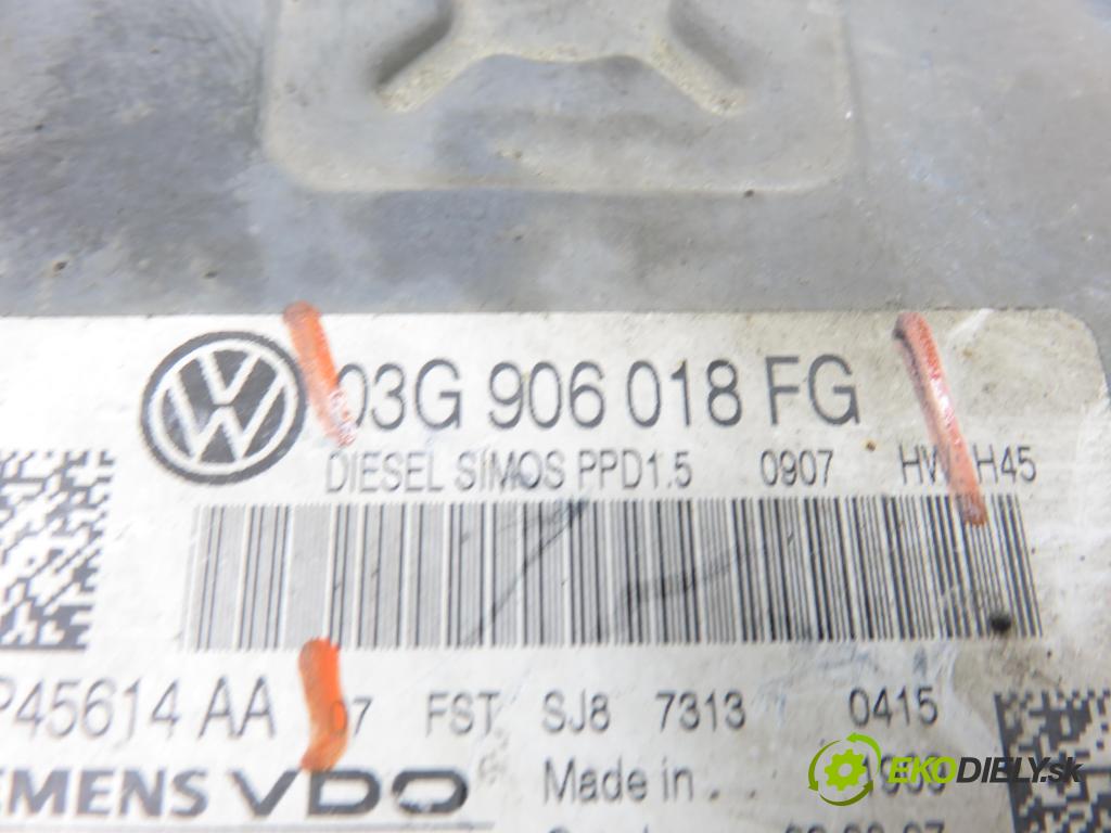 VW PASSAT B6 Variant (3C5) KOMBI 2006 103,00 2.0 TDI 16V - BKP 1968,00 Riadiaca jednotka Motor 03G906018FG ; 5WP45614AA
