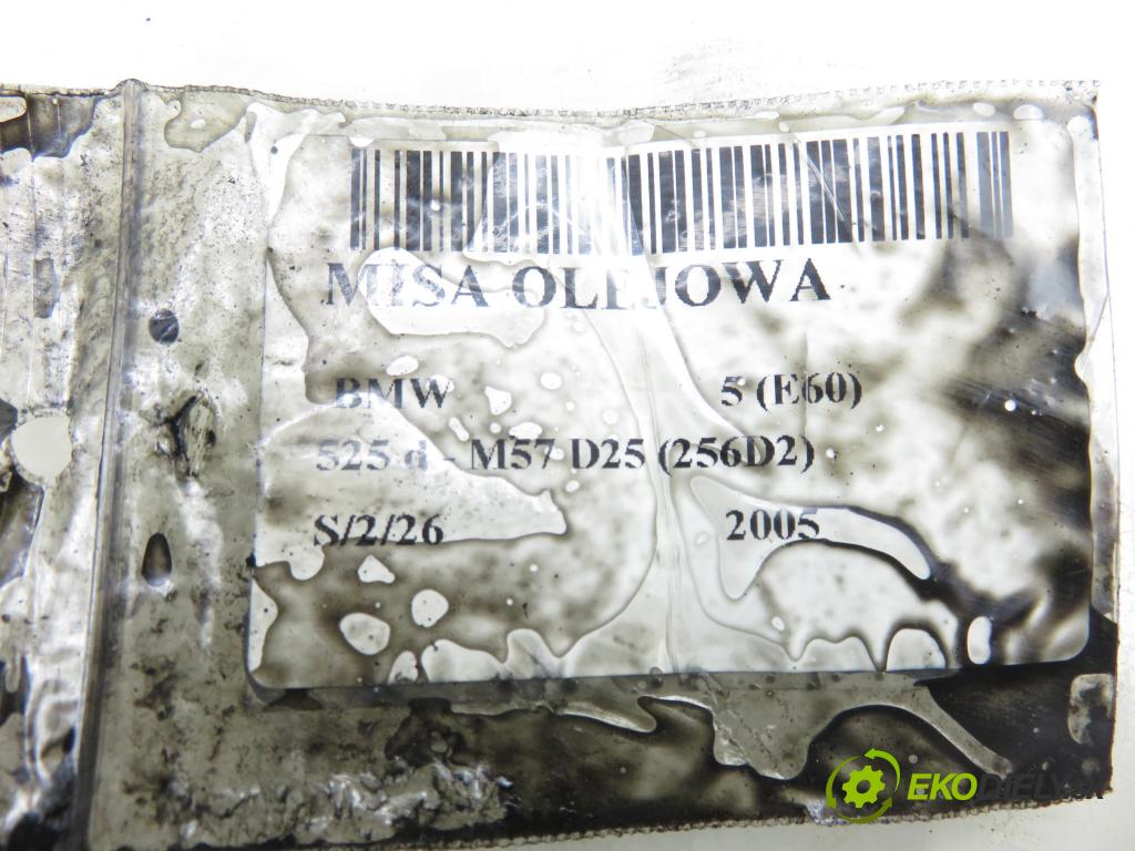 BMW 5 (E60) SEDAN 2005 130,00 525 d - M57 D25 177 (256D2) 2497,00 vana olejová 7793495 (Olejová vana)