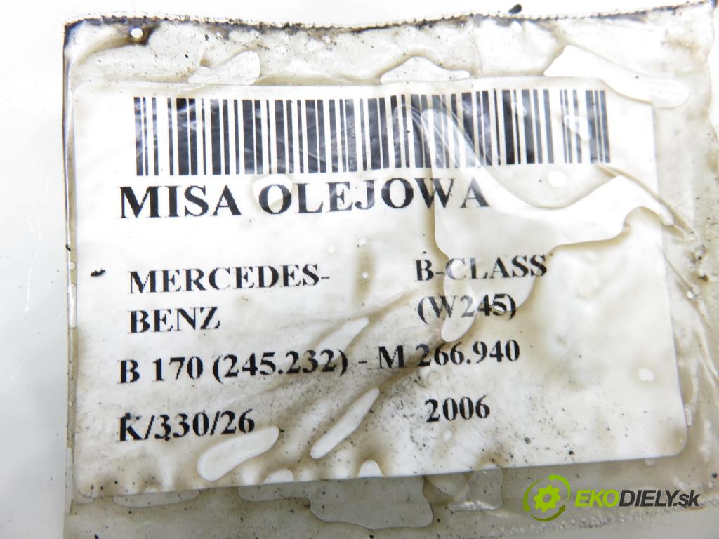 MERCEDES-BENZ KLASA B Sports Tourer (W245) MINIVAN 2006 85,00 B 170 (245.232) - M 266.940 1699,00 Vaňa olejová 2660140102 (Olejová vaňa)