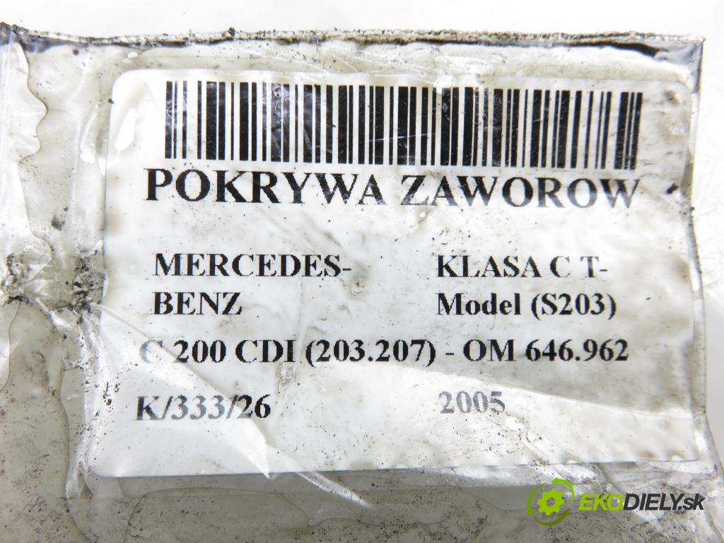 MERCEDES-BENZ KLASA C T-Model (S203) KOMBI 2005 90,00 C 200 CDI (203.207) 122 - OM 646.962 2148,00 kryt Ventilů 6462210001