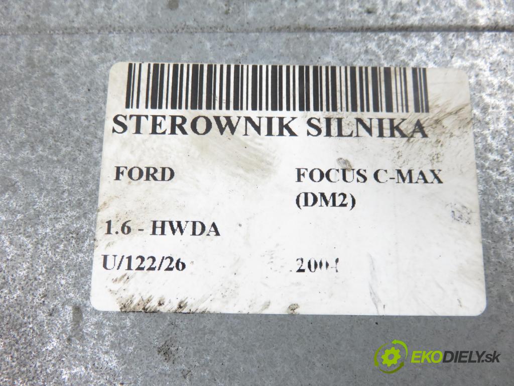 FORD FOCUS C-MAX (DM2) MINIVAN 2004 74,00 1.6 - HWDA 1596,00 Riadiaca jednotka Motor S118934101B ; 4M5112A650HB