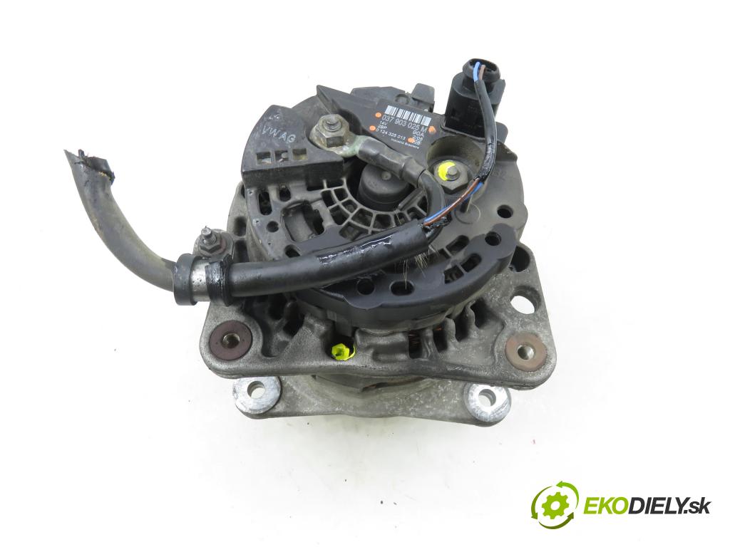 SKODA FABIA I (6Y2) HB 2005 55,00 1.4 16V - BKY 1390,00 Alternátor 037903025M ; 0124325013 (Alternátor)