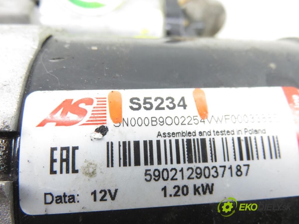 SUZUKI IGNIS (FH) HB 2002 61,00 1.3 (HV51, HX51, RG413) - M13A 1328,00 Štartér S5234 (Štartér)