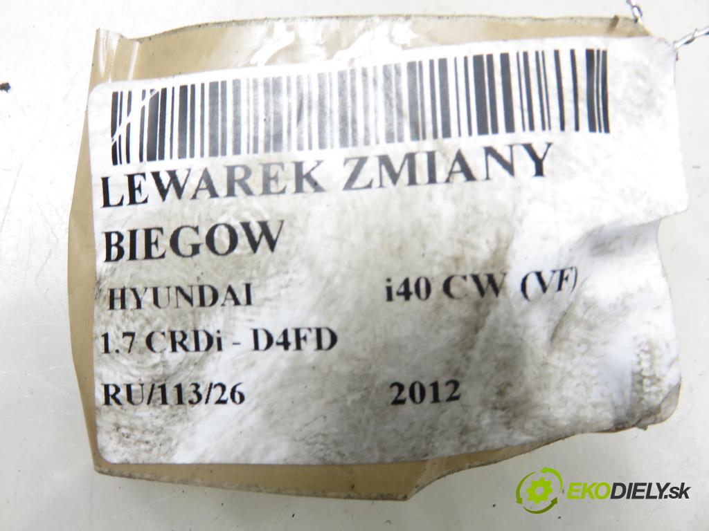 HYUNDAI i40 CW (VF) KOMBI 2012 100,00 1.7 CRDi 136 - D4FD 1685,00 ZVEDÁK: 