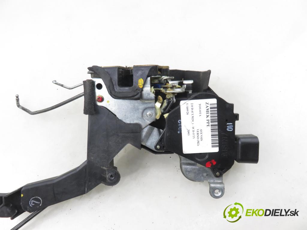 TOYOTA AVENSIS VERSO (_M2_) MINIVAN 2003 85,00 2.0 D (CLM20_) - 1CD-FTV 1995,00 zámok