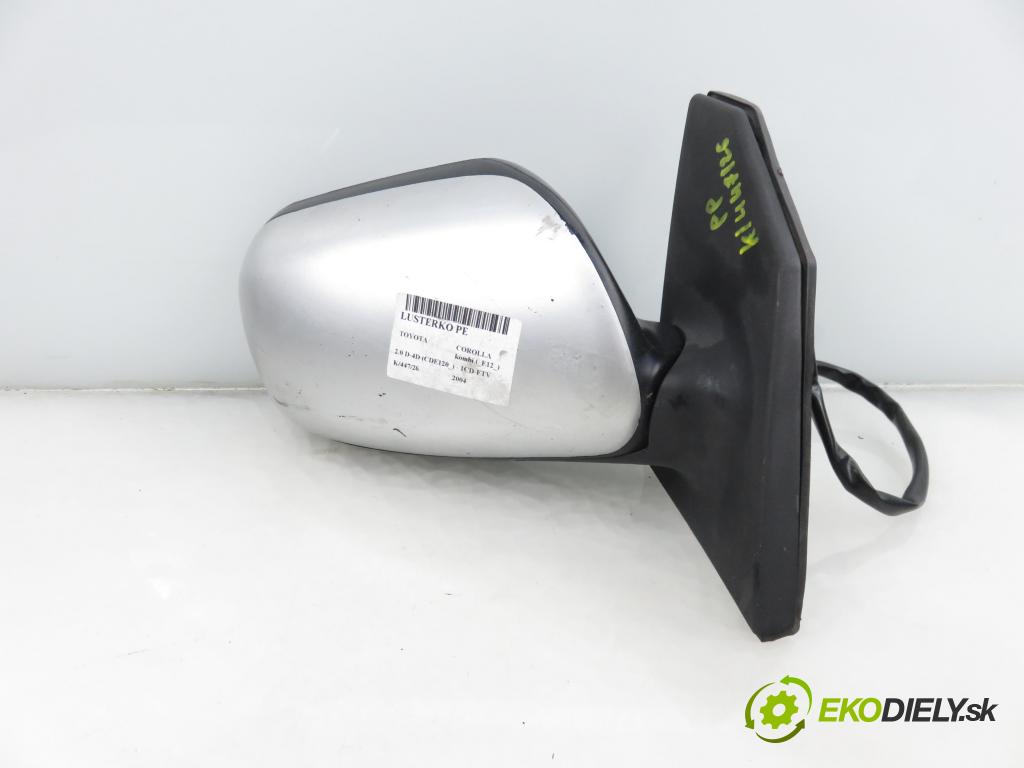TOYOTA COROLLA kombi (_E12_) KOMBI 2004 66,00 2.0 D-4D (CDE120_) - 1CD-FTV 1995,00 Spätné zrkadlo