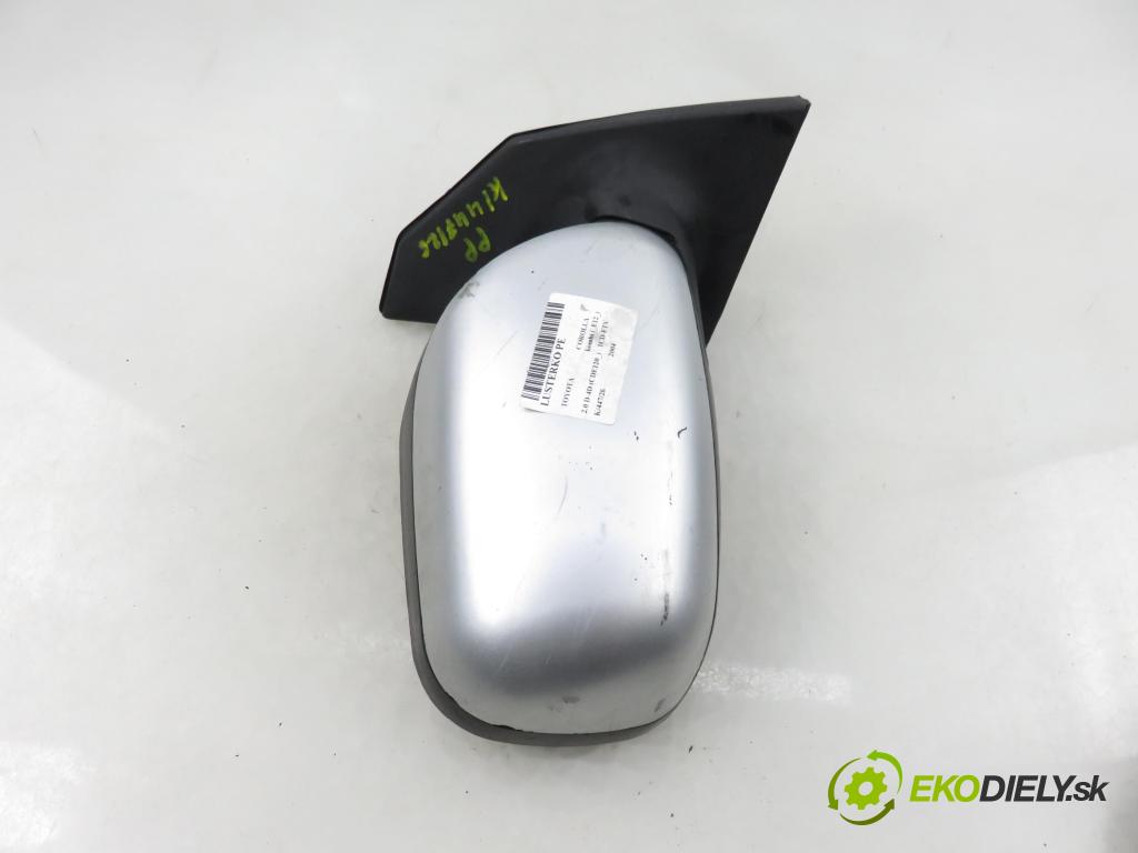 TOYOTA COROLLA kombi (_E12_) KOMBI 2004 66,00 2.0 D-4D (CDE120_) - 1CD-FTV 1995,00 Spätné zrkadlo