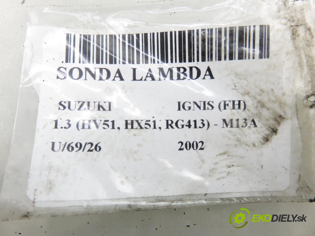 SUZUKI IGNIS (FH) HB 2002 61,00 1.3 (HV51, HX51, RG413) - M13A 1328,00 sonda lambda 2340009160 (Lambda sonda)