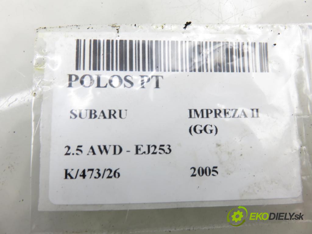SUBARU IMPREZA kombi (GG) KOMBI 2005 123,00 2.5 167 2457,00 Poloos pravé zadné