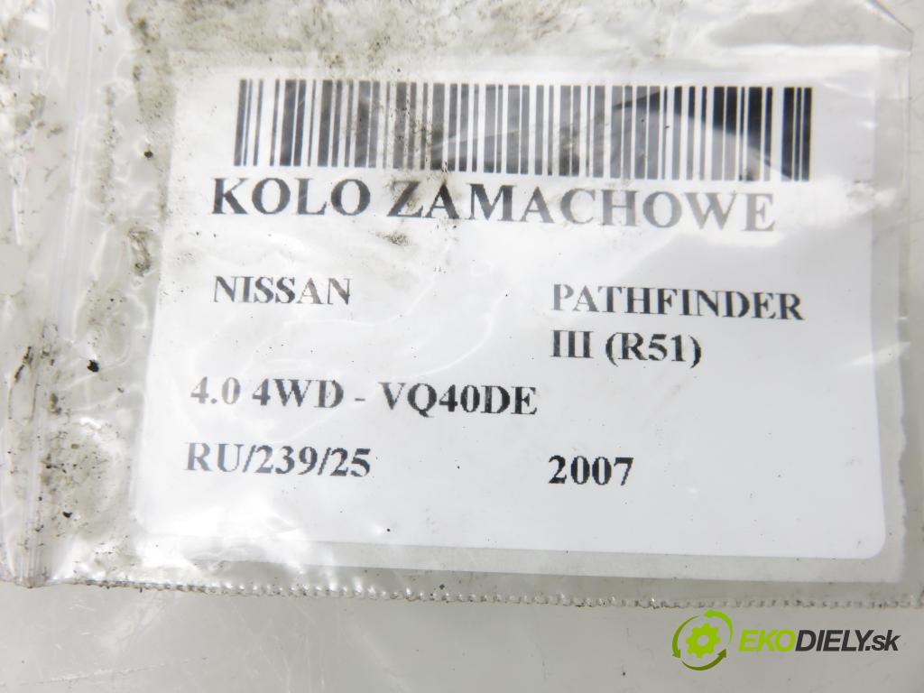 NISSAN PATHFINDER III (R51) TERENOWY 2007 198,00 4.0 4WD 269 - VQ40DE 3954,00 Koleso zotrvačníkové 