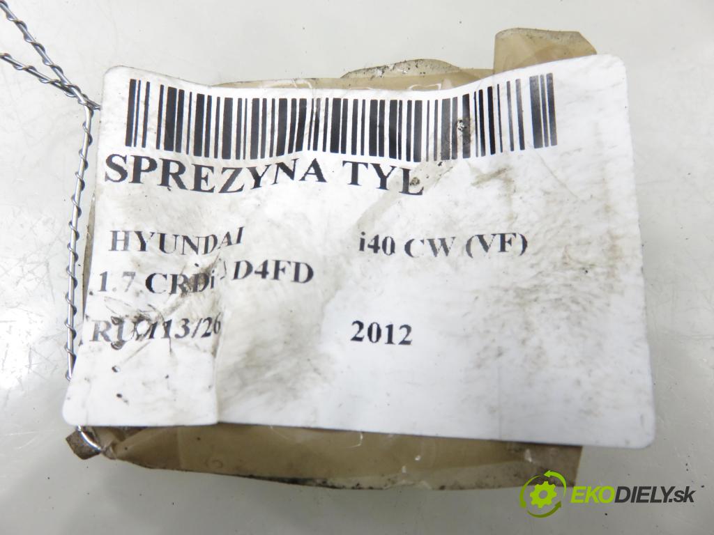 HYUNDAI i40 CW (VF) KOMBI 2012 100,00 1.7 CRDi 136 - D4FD 1685,00 Pružina zadné