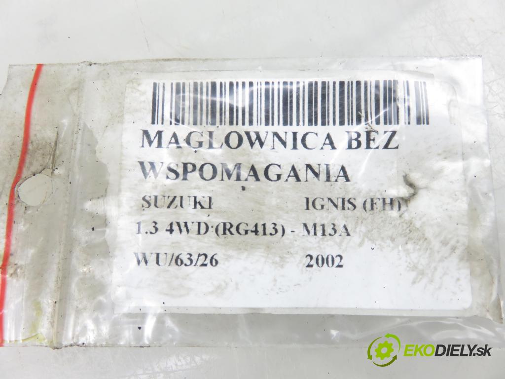 SUZUKI IGNIS (FH) HB 2002 61,00 1.3 4WD 83 (RG413) - M13A 1328,00 Riadenie bez servočerpadlo