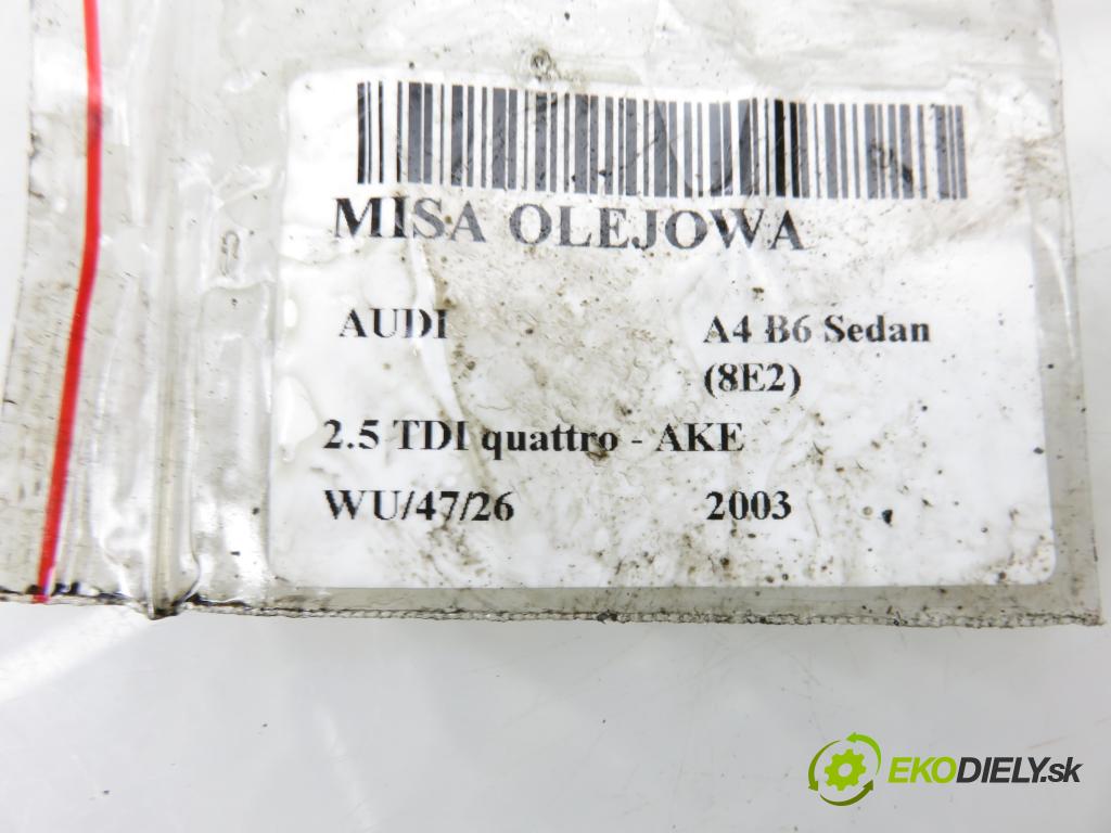 AUDI A4 (8E2, B6) SEDAN 2003 132,00 2.5 TDI V6 180 quattro - AKE 2496,00 Vaňa olejová 113652 (Olejová vaňa)