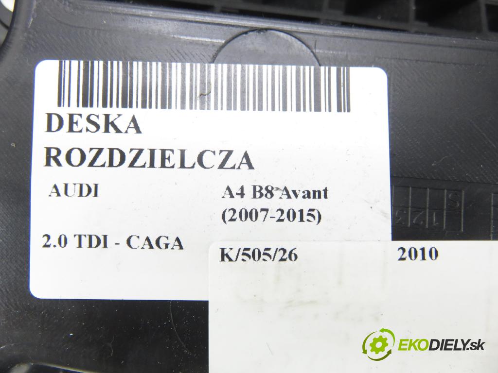 AUDI A4 Avant (8K5, B8) KOMBI 2010 105,00 2.0 TDI - CAGA 1968,00 palubovka