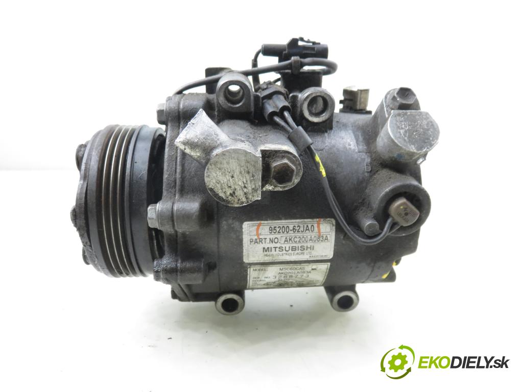 SUZUKI SX4 (EY, GY) CROSSOVER 2008 79,00 1.6 VVT 4x4 (RW 416) 107 - M16A 1586,00 KOMPRESOR: klimatizácie 9520062JA0 (Kompresor klimatizácie)