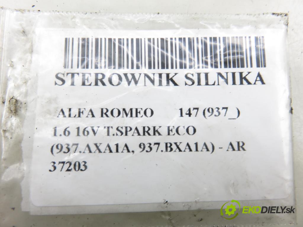 ALFA ROMEO 147 (937_) HB 2006 77,00 1.6 16V T.SPARK ECO 105 - AR 37203 1598,00 Riadiaca jednotka Motor 00552049900 ; 0261207727