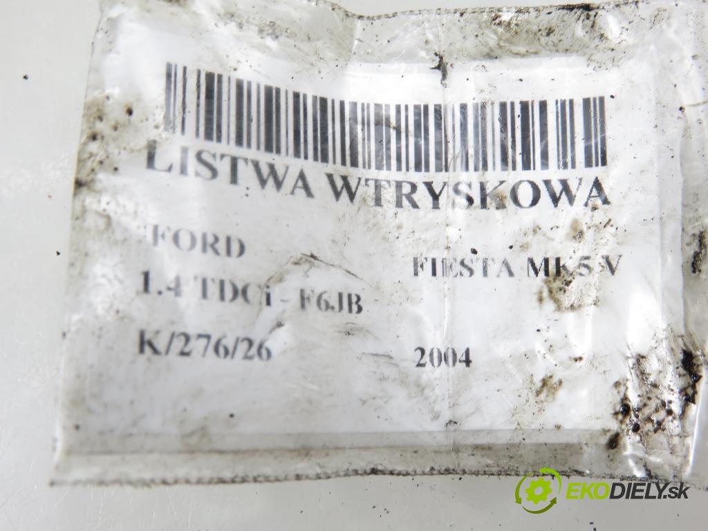 FORD FIESTA V (JH_, JD_) HB 2004 50,00 1.4 TDCi 68 - F6JB 1399,00 Lišta vstrekovacia 9642503380 ; 55PP0201 ; 5WS40039 (Vstrekovacia lišta)