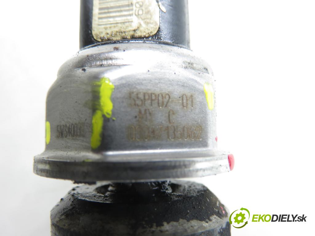 FORD FIESTA V (JH_, JD_) HB 2004 50,00 1.4 TDCi 68 - F6JB 1399,00 Lišta vstrekovacia 9642503380 ; 55PP0201 ; 5WS40039 (Vstrekovacia lišta)