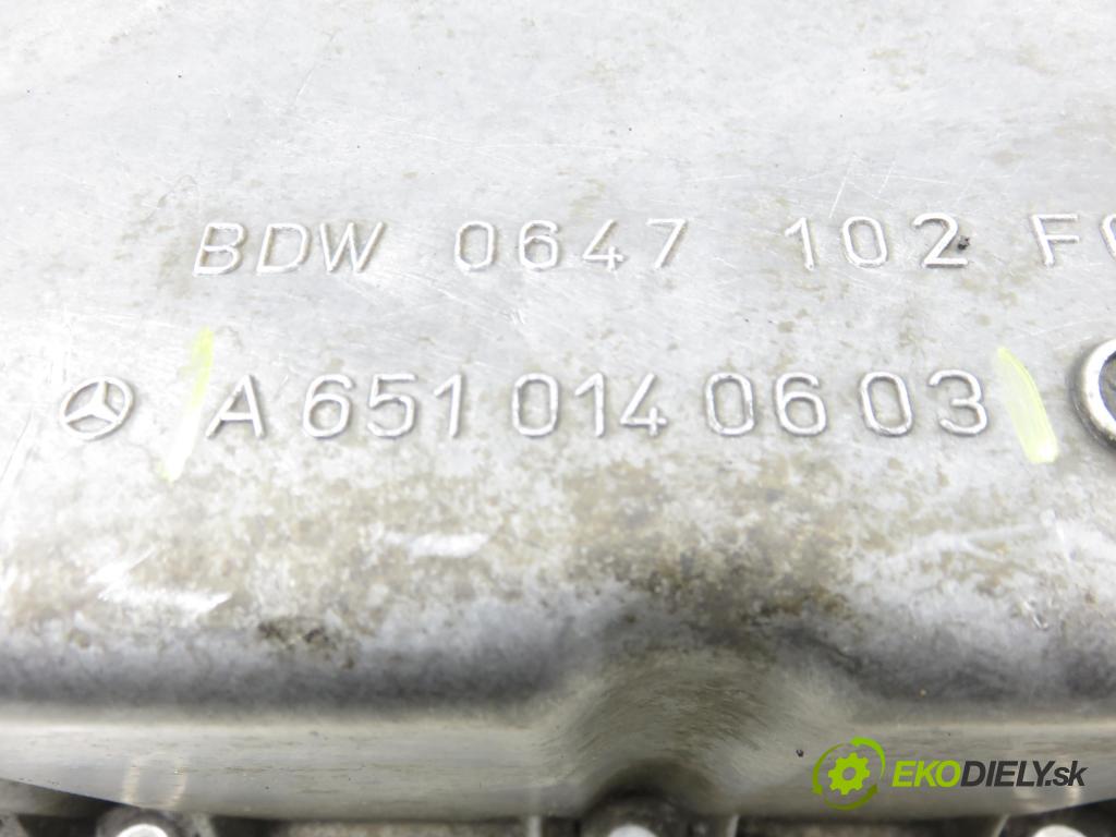 MERCEDES-BENZ SPRINTER 3,5-t Skrzynia (906) FURGON 2011 95,00 313 CDI (906.631, 906.633, 906.635, 906.637) - OM  2143,00 Vaňa olejová 6510140603 (Olejová vaňa)