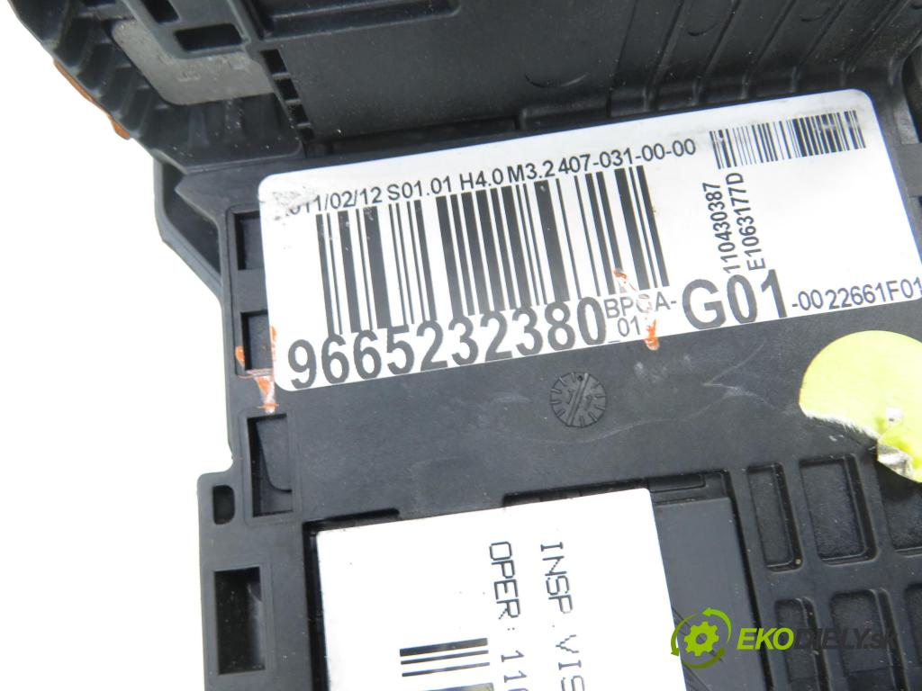 PEUGEOT 508 SW I (8E_) KOMBI 2011 115,00 1.6 THP - 5FV (EP6CDT) 1598,00 MODUL akumulátora 9665232380