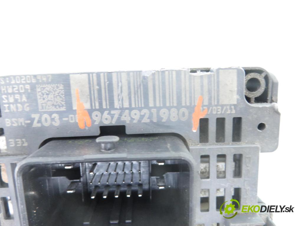 PEUGEOT 508 SW I (8E_) KOMBI 2011 115,00 1.6 THP - 5FV (EP6CDT) 1598,00 MODUL BSM 9674921980