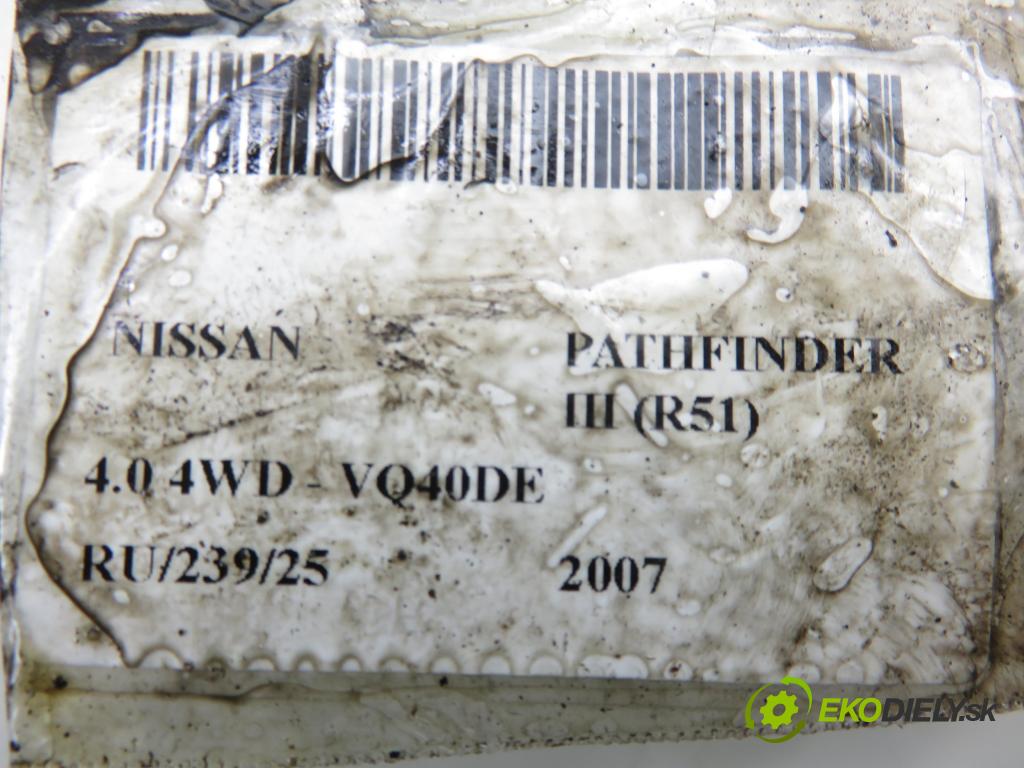 NISSAN PATHFINDER III (R51) TERENOWY 2007 198,00 4.0 4WD 269 - VQ40DE 3954,00 vana olejová 11111EA200 (Olejová vana)