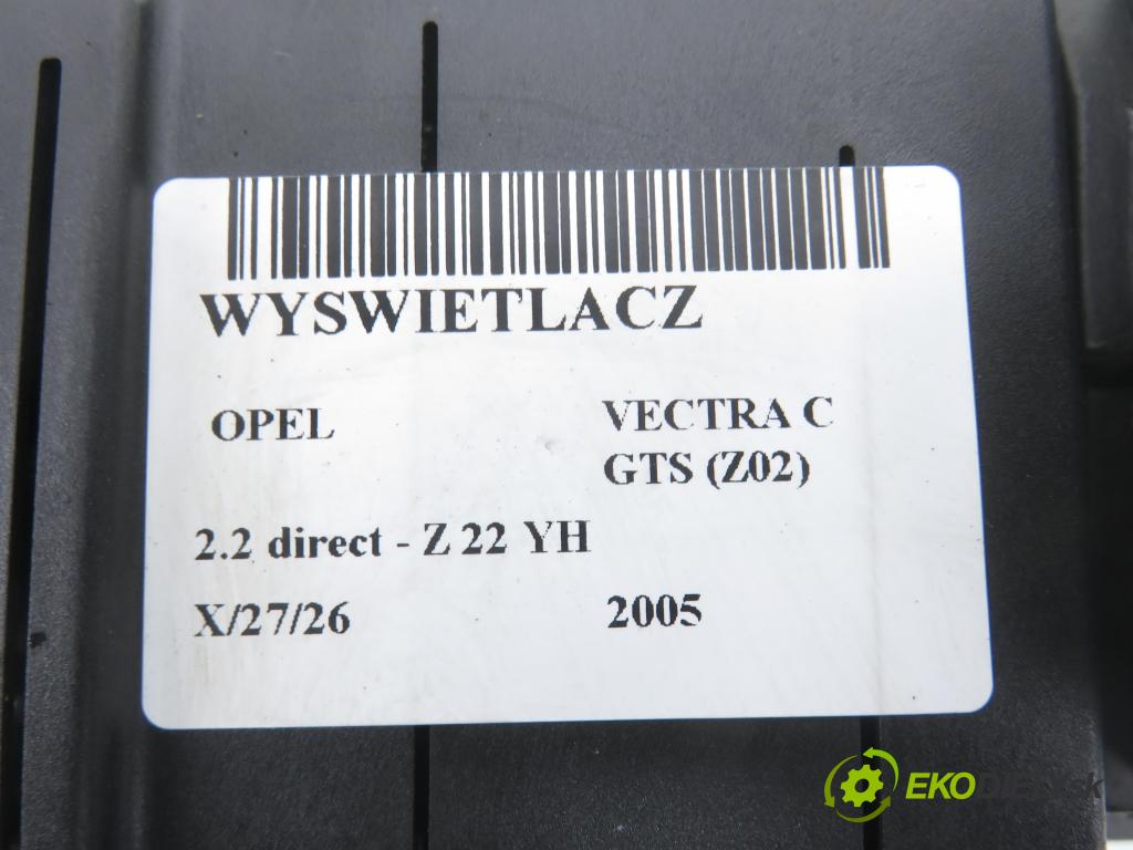 OPEL VECTRA C GTS (Z02) LIFTBACK 2005 114,00 2.2 direct 155 - Z 22 YH 2198,00 ZOBRAZIT: 24461295