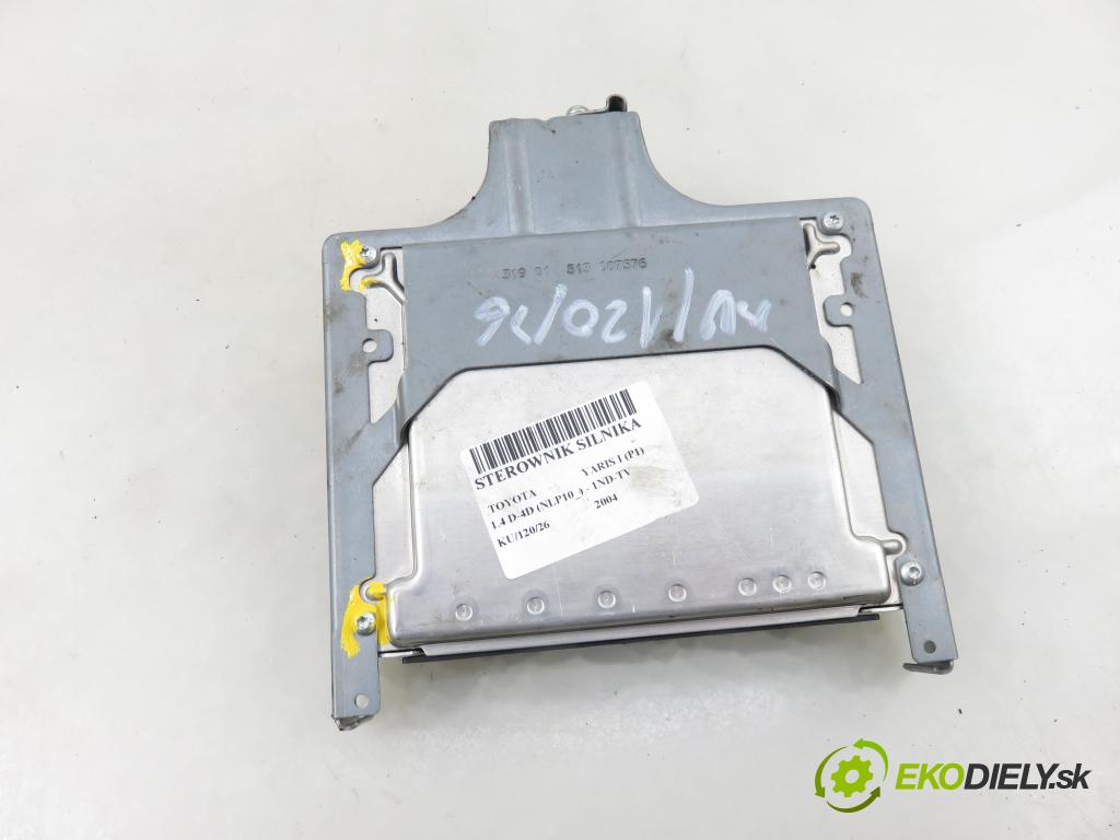 TOYOTA YARIS (_P1_) HB 2004 55,00 1.4 D-4D (NLP10_) - 1ND-TV 1364,00 Riadiaca jednotka Motor 0281011651 ; 896610D171