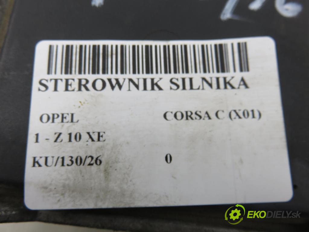 OPEL CORSA C (X01) HB 2002 43,00 1.0 12V 58 - Z 10 XE 973,00 Riadiaca jednotka Motor 24443795 ; 0261207421