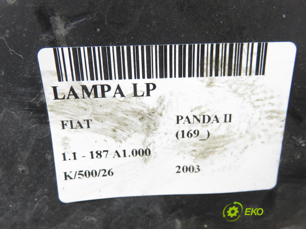 FIAT PANDA (169_) HB 2003 40,00 1.1 54 - 187 A1.000 1108,00 světlo LP 517170760
