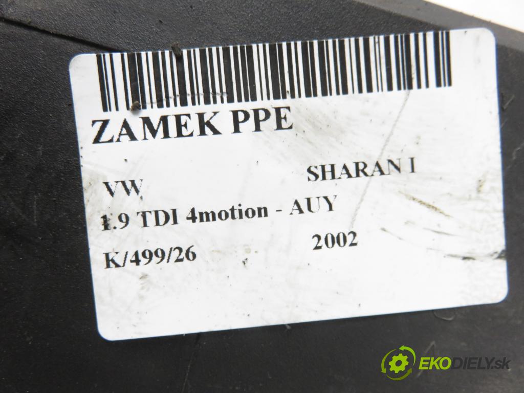 VW SHARAN (7M8, 7M9, 7M6) VAN 2002 85,00 1.9 TDI PD 115 4motion - AUY 1896,00 zámok 93BG220A20DD