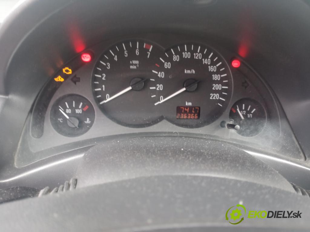 OPEL CORSA C (X01) HB 2002 43,00 1.0 12V 58 - Z 10 XE 973,00 prístrojovka elektrický 09166813FK