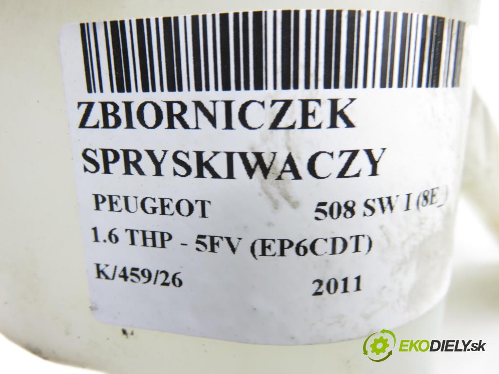 PEUGEOT 508 SW I (8E_) KOMBI 2011 115,00 1.6 THP - 5FV (EP6CDT) 1598,00 Nádržka ostrekovačov 9686672880 ; 9687603280 (Kľučka dverí ostatné)