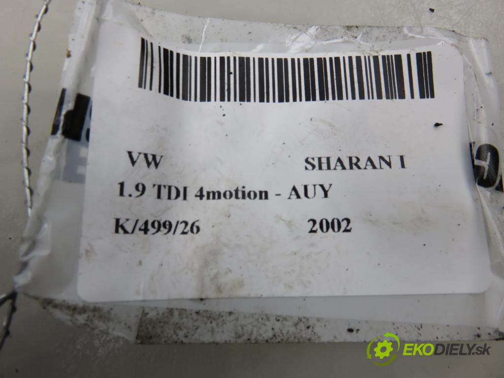 VW SHARAN (7M8, 7M9, 7M6) VAN 2002 85,00 1.9 TDI PD 115 4motion - AUY 1896,00 snímač nárazu 6Q0909606 ; 5WK42895 (Snímač nárazu)
