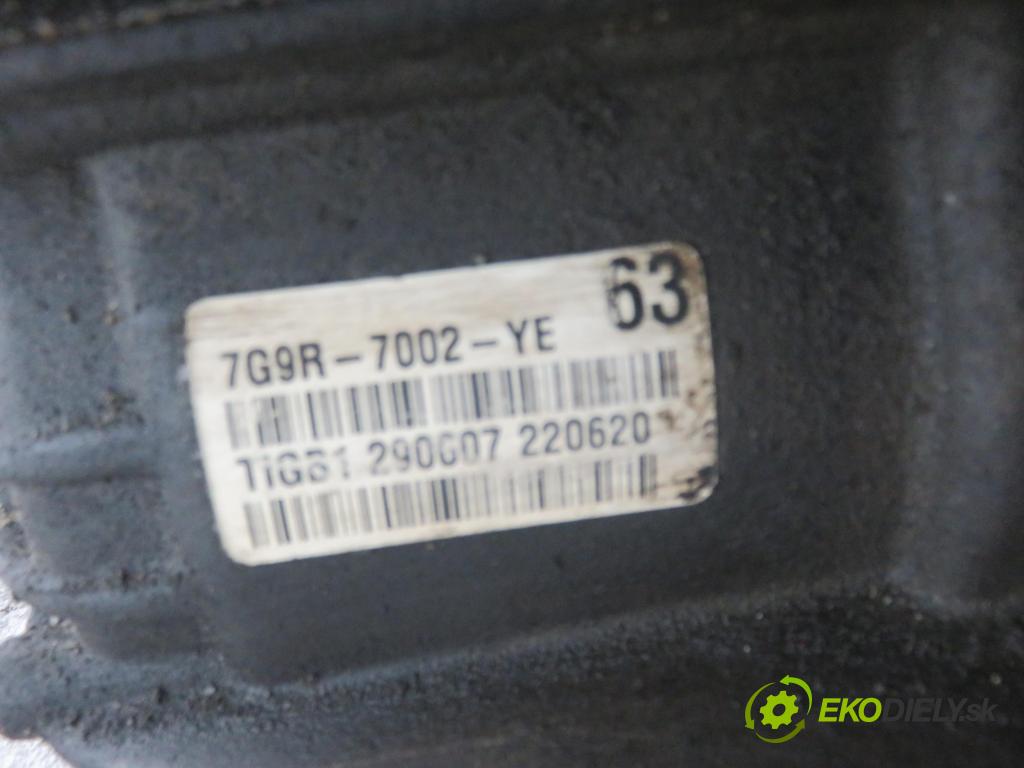 FORD MONDEO IV Turnier (BA7) KOMBI 2007 103,00 2.0 TDCi - QXBA 1997,00 převodovka MANUALNA 7G9R7002YE