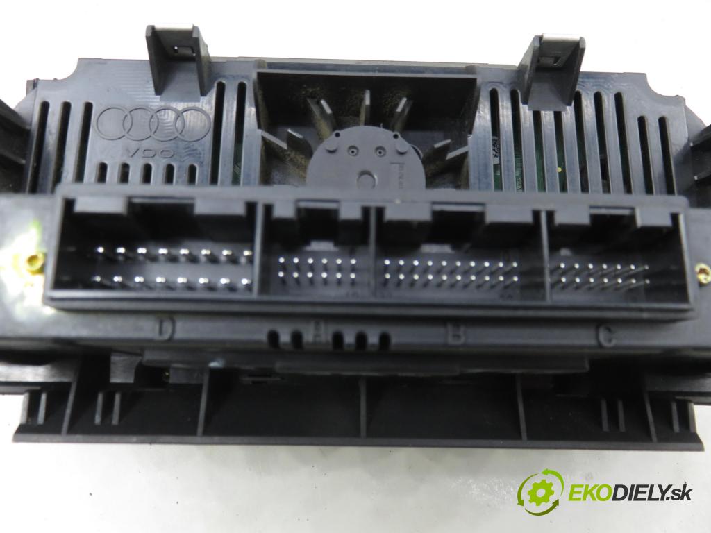 AUDI A3 (8P1) HB 2003 77,00 1.9 TDI PD 105 - BKC 1896,00 Panel kúrenia KLIMATRONIK 8P0820043D