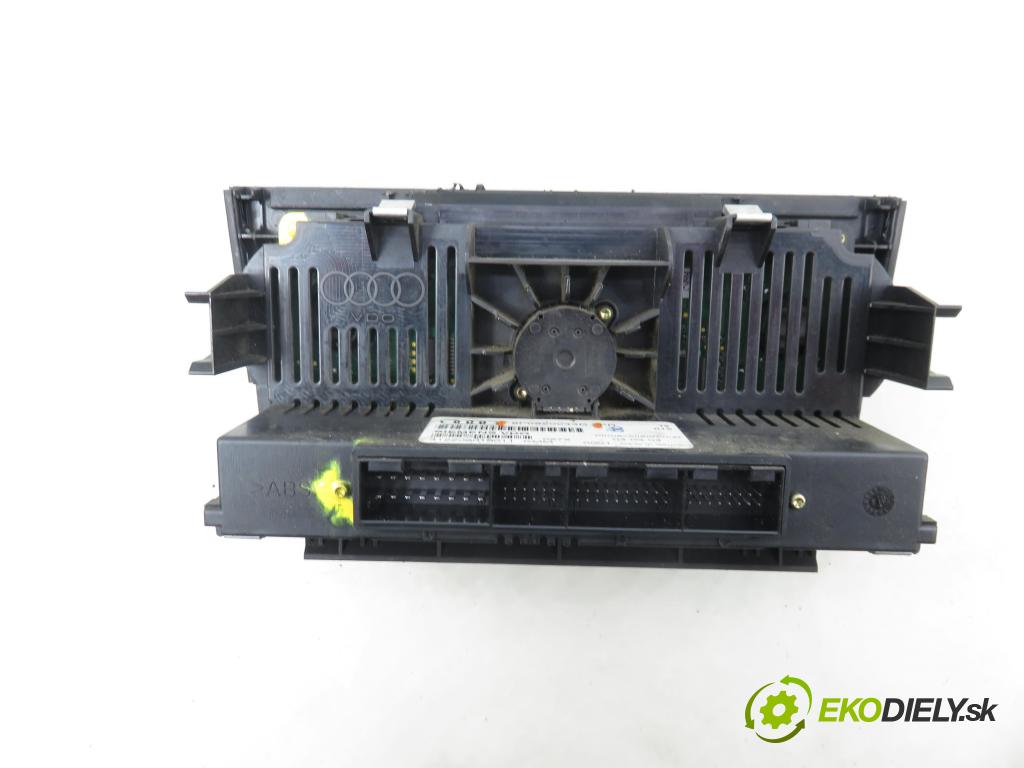 AUDI A3 (8P1) HB 2003 77,00 1.9 TDI PD 105 - BKC 1896,00 Panel kúrenia KLIMATRONIK 8P0820043D