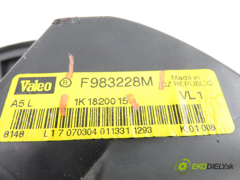 AUDI A3 (8P1) HB 2003 77,00 1.9 TDI PD 105 - BKC 1896,00 Ventilátor vetráku F983228M ; 1K1820015