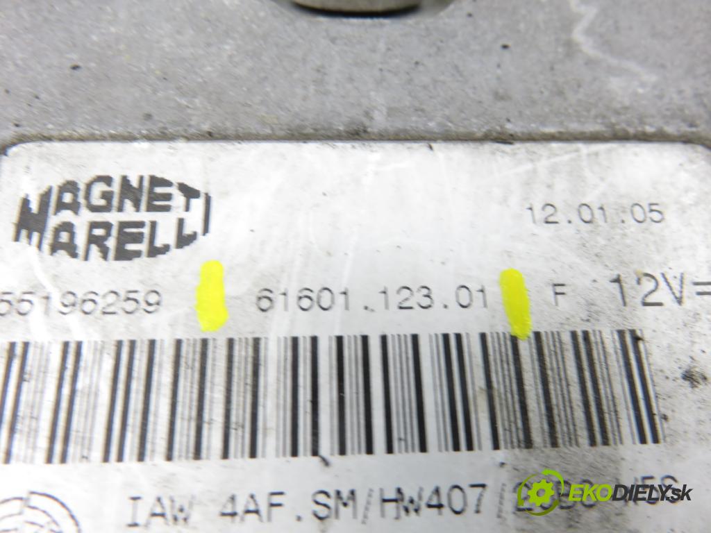 FIAT PANDA (169_) HB 2003 40,00 1.1 54 - 187 A1.000 1108,00 Riadiaca jednotka Motor IAW4AFSM ; 55196259 ; 6160112301