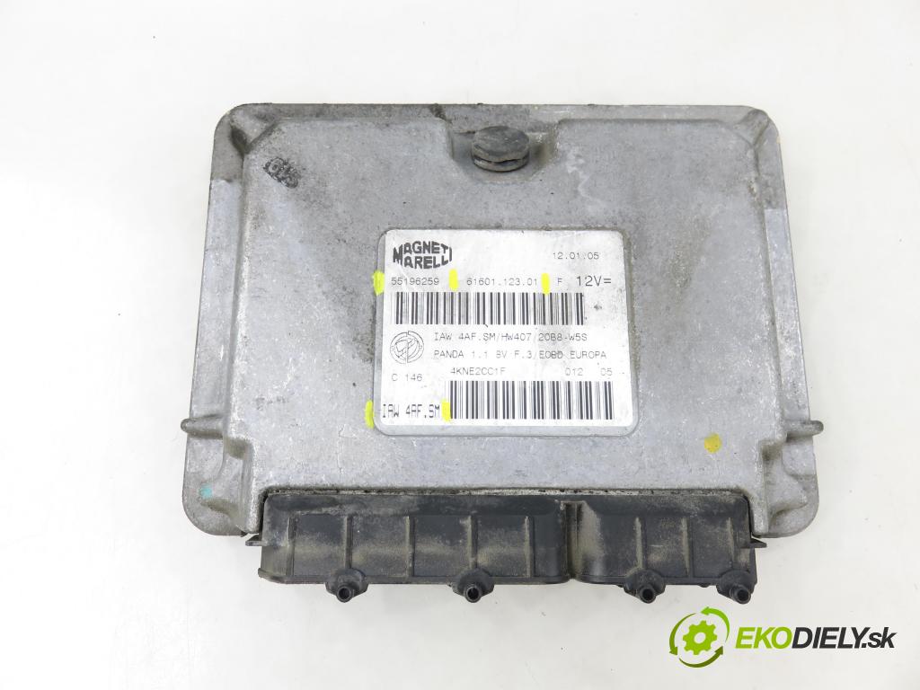 FIAT PANDA (169_) HB 2003 40,00 1.1 54 - 187 A1.000 1108,00 Riadiaca jednotka Motor IAW4AFSM ; 55196259 ; 6160112301