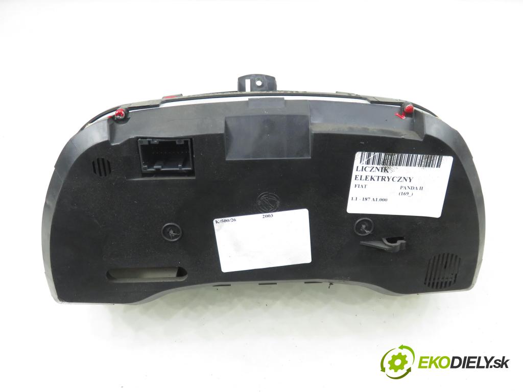 FIAT PANDA (169_) HB 2003 40,00 1.1 54 - 187 A1.000 1108,00 Prístrojovka elektrický 46801541