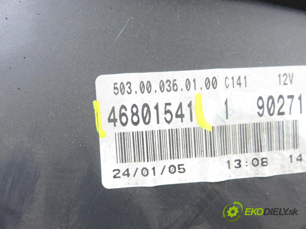 FIAT PANDA (169_) HB 2003 40,00 1.1 54 - 187 A1.000 1108,00 Prístrojovka elektrický 46801541