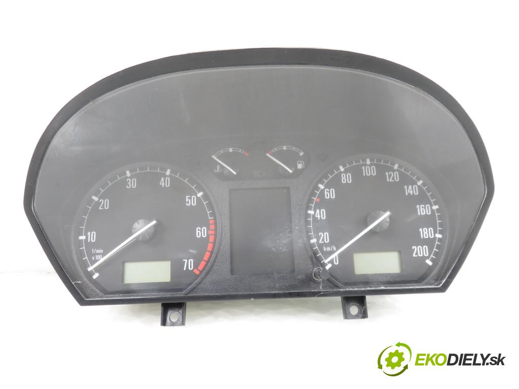 SKODA FABIA I (6Y2) HB 2001 44,00 1.4 - AZF 1397,00 prístrojovka elektrický 6Y1919880C ; 110080015005