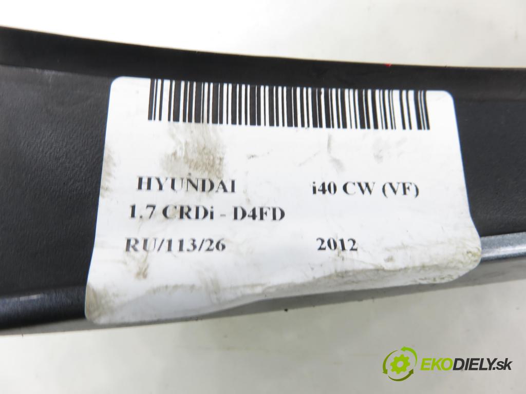 HYUNDAI i40 CW (VF) KOMBI 2012 100,00 1.7 CRDi 136 - D4FD 1685,00 Lišta okna predný 861313Z000 ; 861323Z000