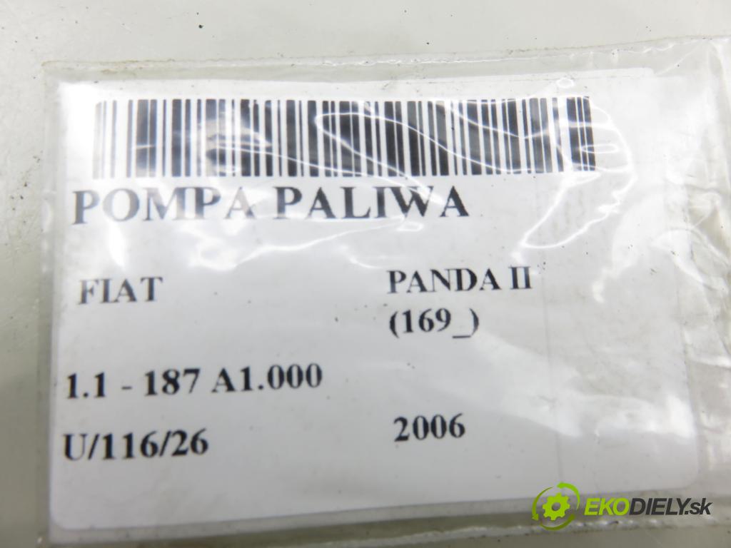 FIAT PANDA (169_) HB 2006 40,00 1.1 54 - 187 A1.000 1108,00 Pumpa paliva 51806984