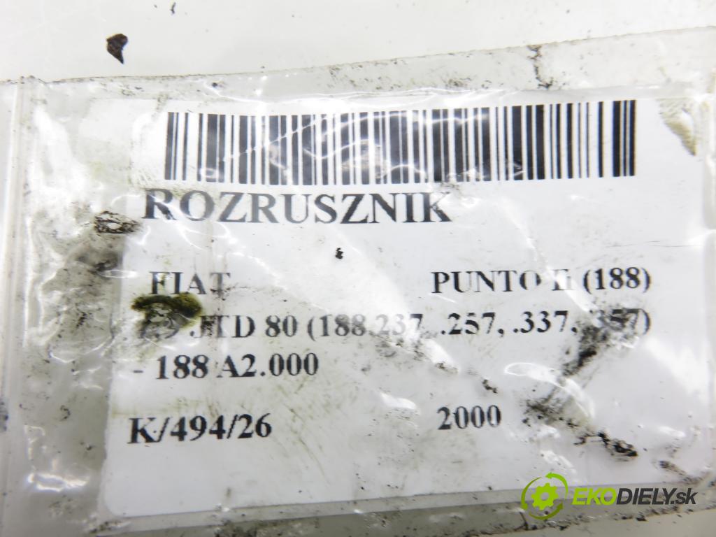 FIAT PUNTO (188_) HB 2000 59,00 1.9 JTD 80 - 188 A2.000 1910,00 Štartér 0001109070 (Štartér)