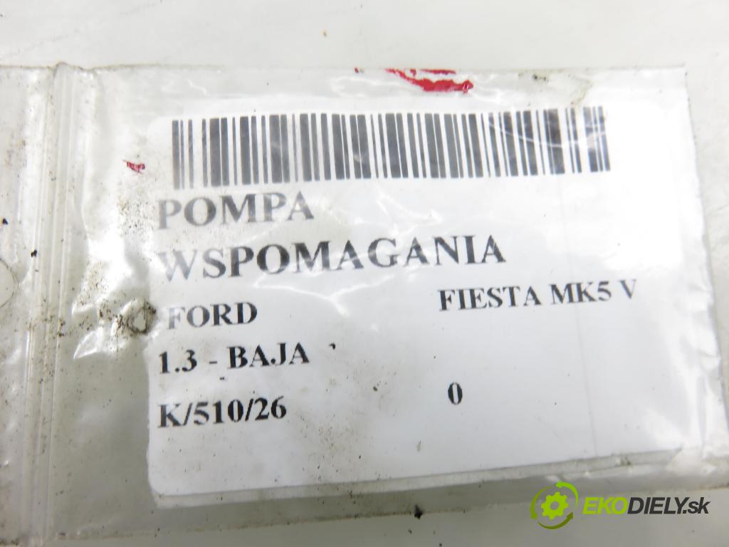 FORD FIESTA V (JH_, JD_) HB 2002 44,00 1.3 - BAJA 1299,00 Pumpa servočerpadlo 2S6C3A696CB (Servočerpadlo)